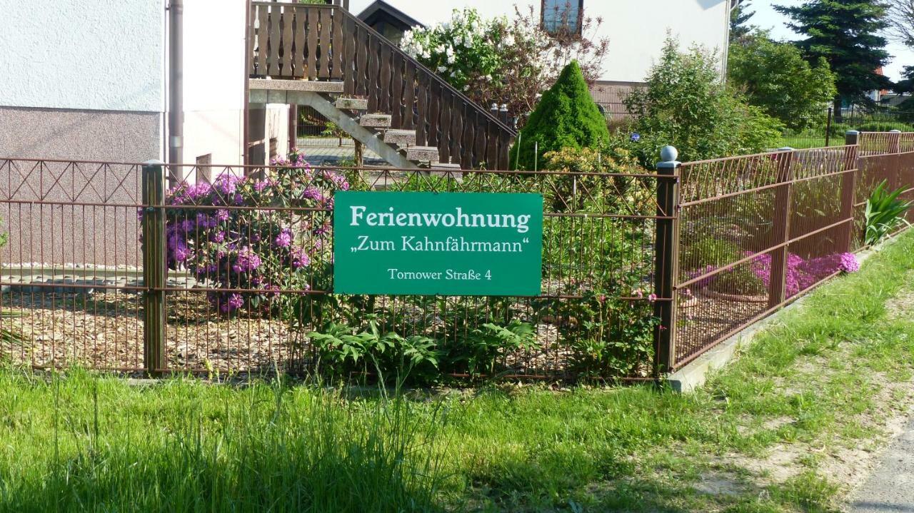 Ferienwohnung Zum Kahnfahrmann Luebbenau Exterior photo